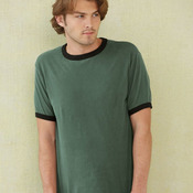 Pigment Dyed Enzyme Washed Ringer T-Shirt