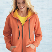 Ladies' Heavy Blend™ Vintage Missy Fit Full-Zip Hooded Sweatshirt